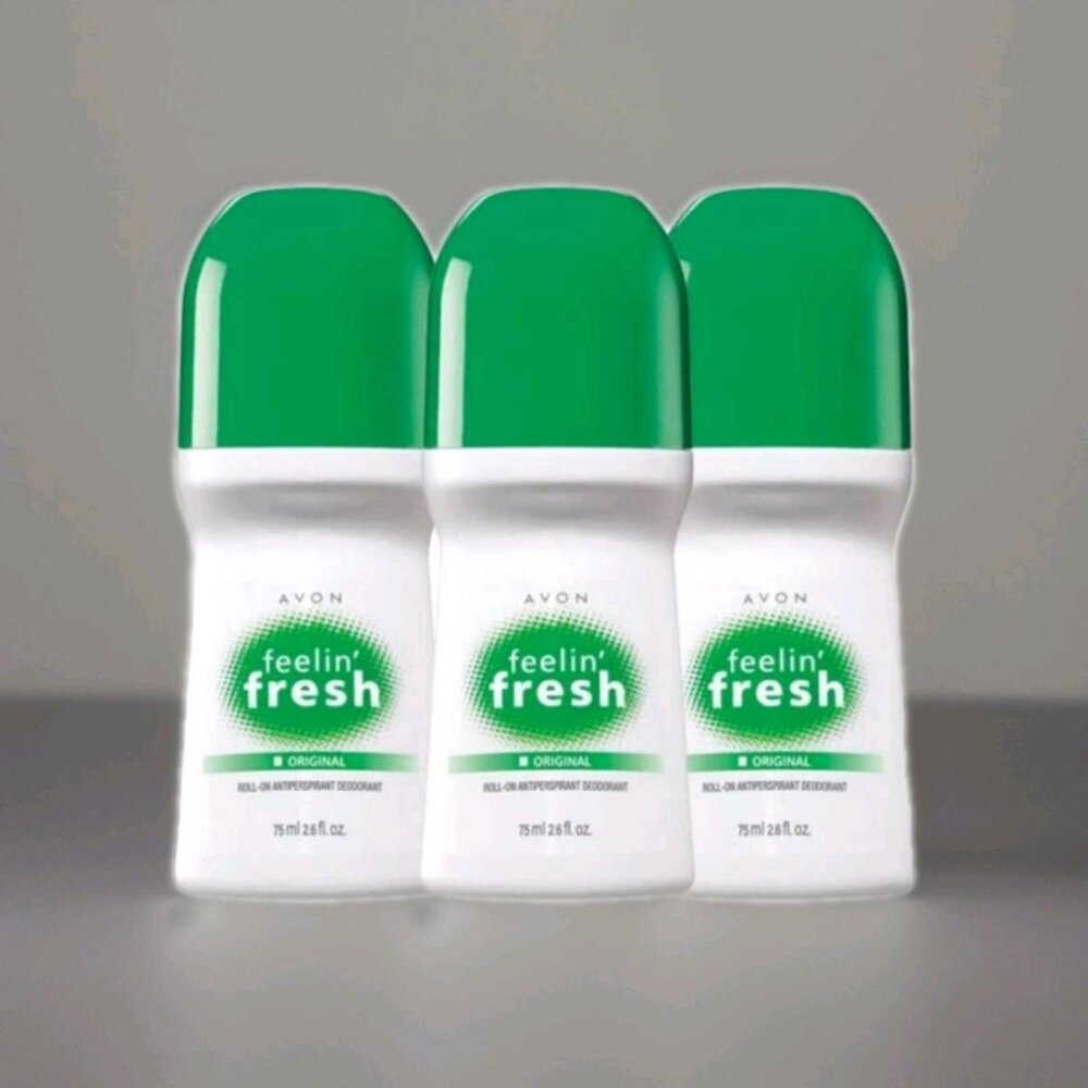 Feeling Fresh Deodorant Antiperspirant Roll-On, 2.6 fl. oz ( Pack 3)